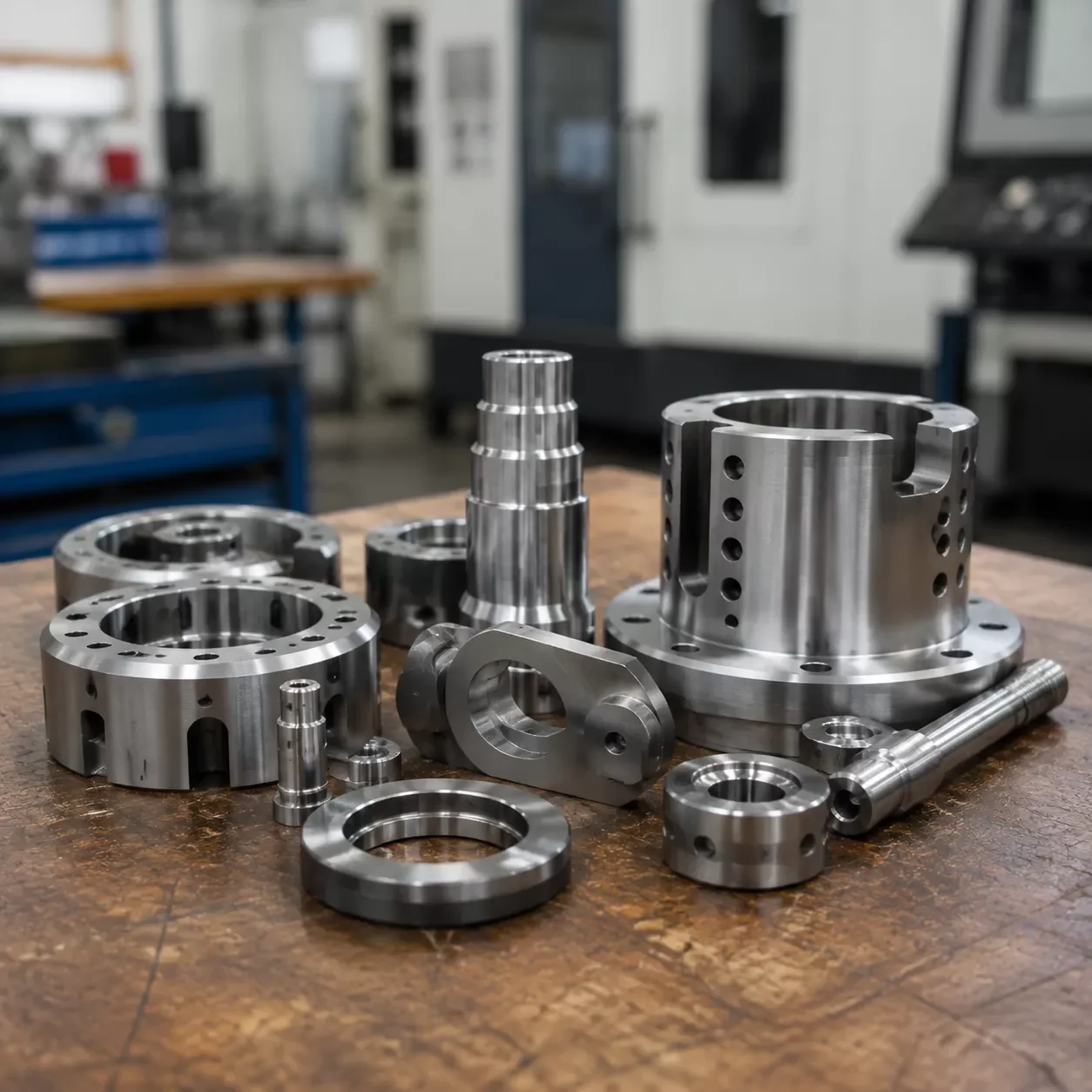 Custom mechanical parts material forming process