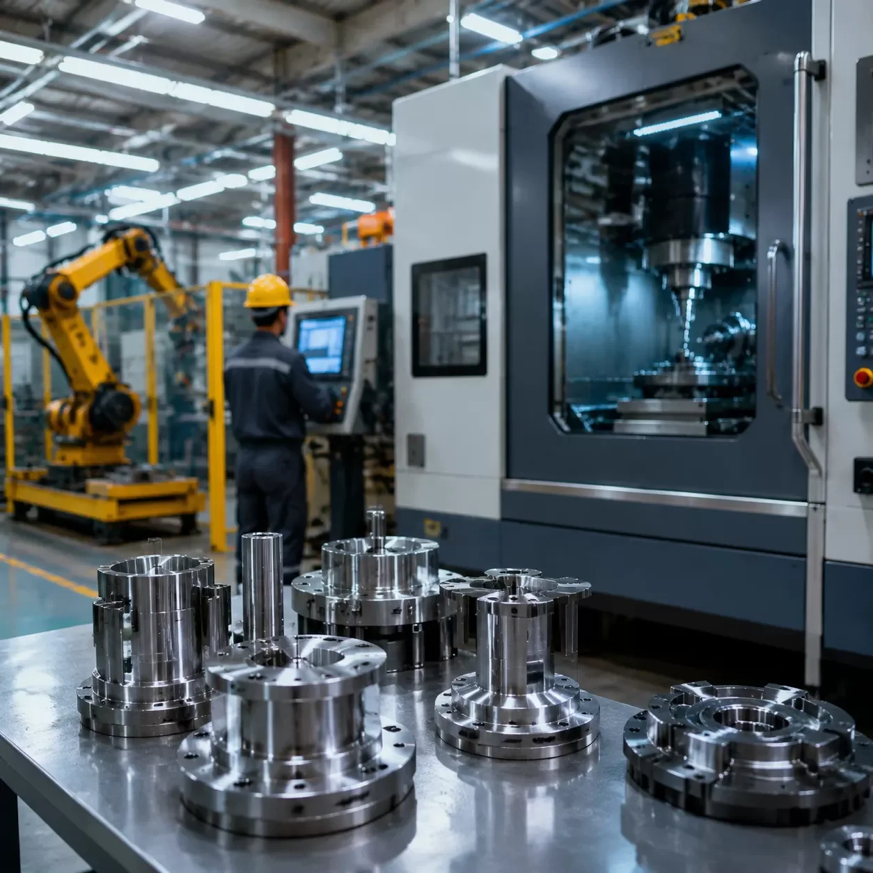 Precision-machined PEEK components for packaging automation