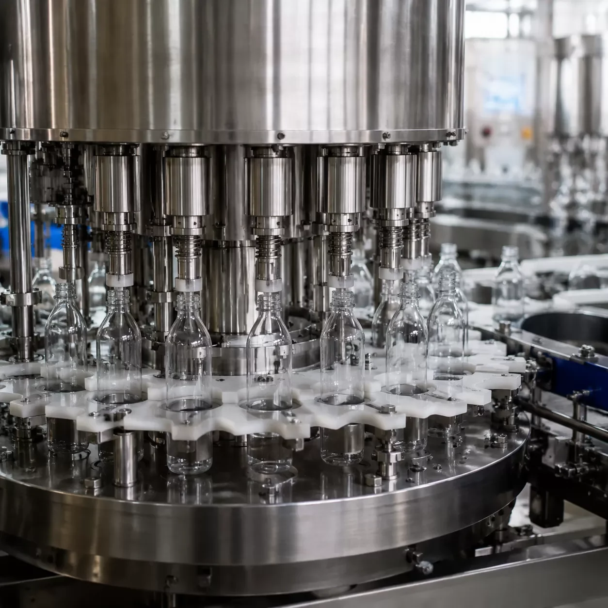 custom CNC machined star wheel part for packaging machine