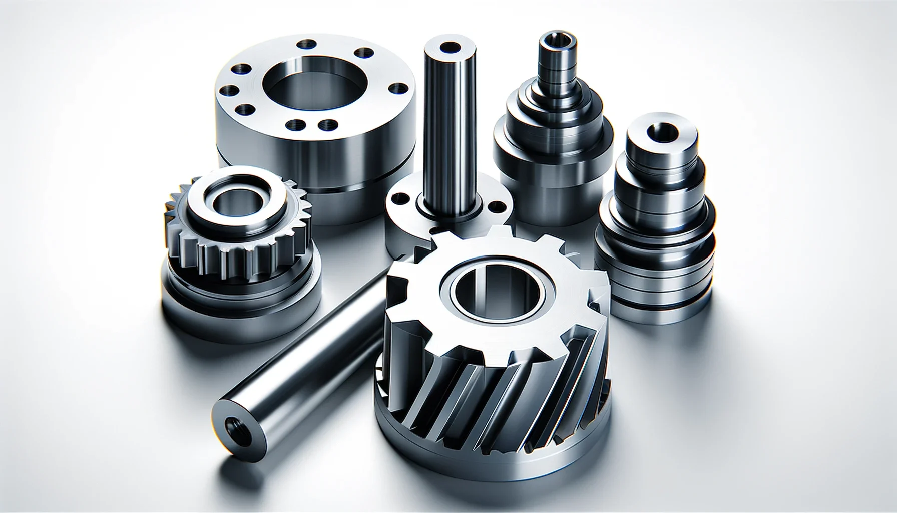 Precision custom cnc shafts and rotating parts